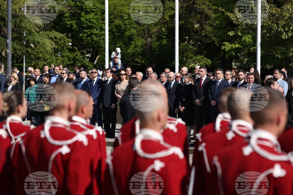 Ден на храбростта и празник на Българската армия - 6 май - водосвет на бойните знамена