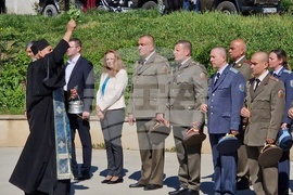 Стара Загора - Ден на храбростта и празник на Българската армия - 6 май - водосвет - знамена