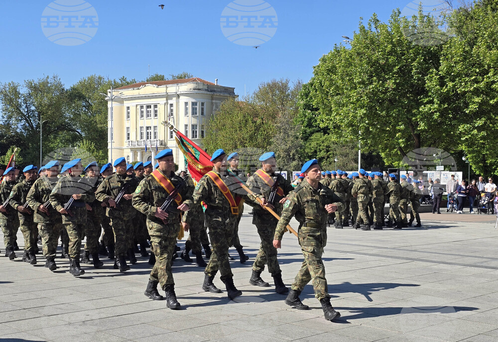Пловдив - Ден на храбростта и празник на Българската армия - водосвет
