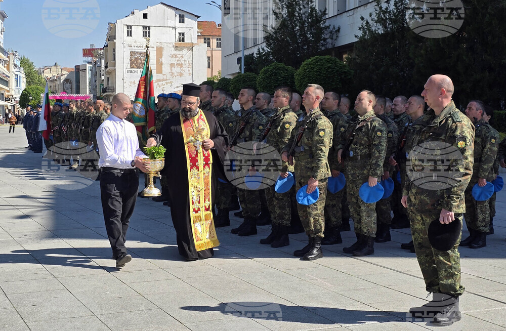 Пловдив - Ден на храбростта и празник на Българската армия - водосвет