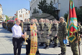 Пловдив - Ден на храбростта и празник на Българската армия - водосвет