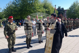 Плевен - Гергьовден - освещаване на бойно знаме