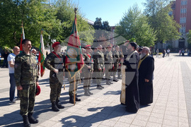 Плевен - Гергьовден - освещаване на бойно знаме