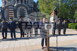 Плевен - Гергьовден - освещаване на бойно знаме