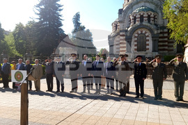 Плевен - Гергьовден - освещаване на бойно знаме