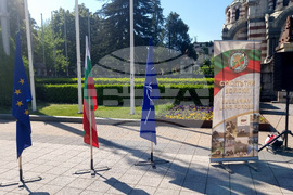 Плевен - Гергьовден - освещаване на бойно знаме