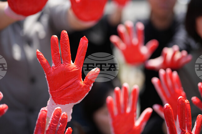 APTOPIX South Korea US Israel Protest
