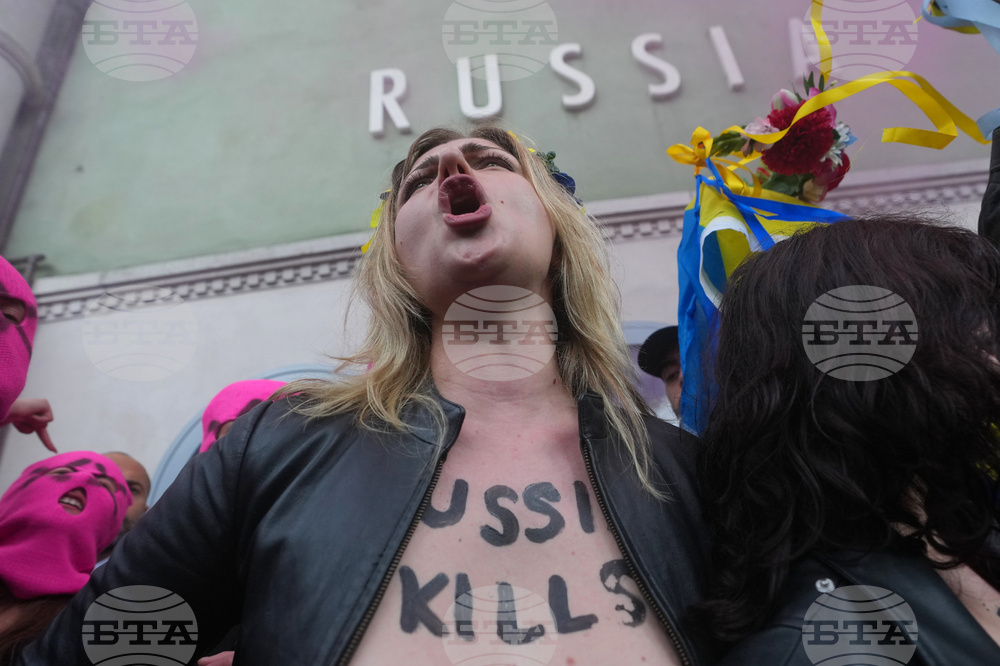 Italy Venice Biennale Protest