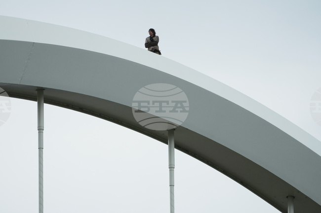 APTOPIX DC Bridge Protest Ends
