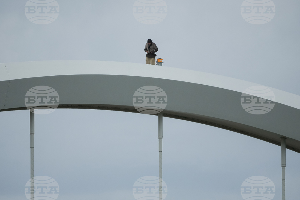 Washington Bridge Protester