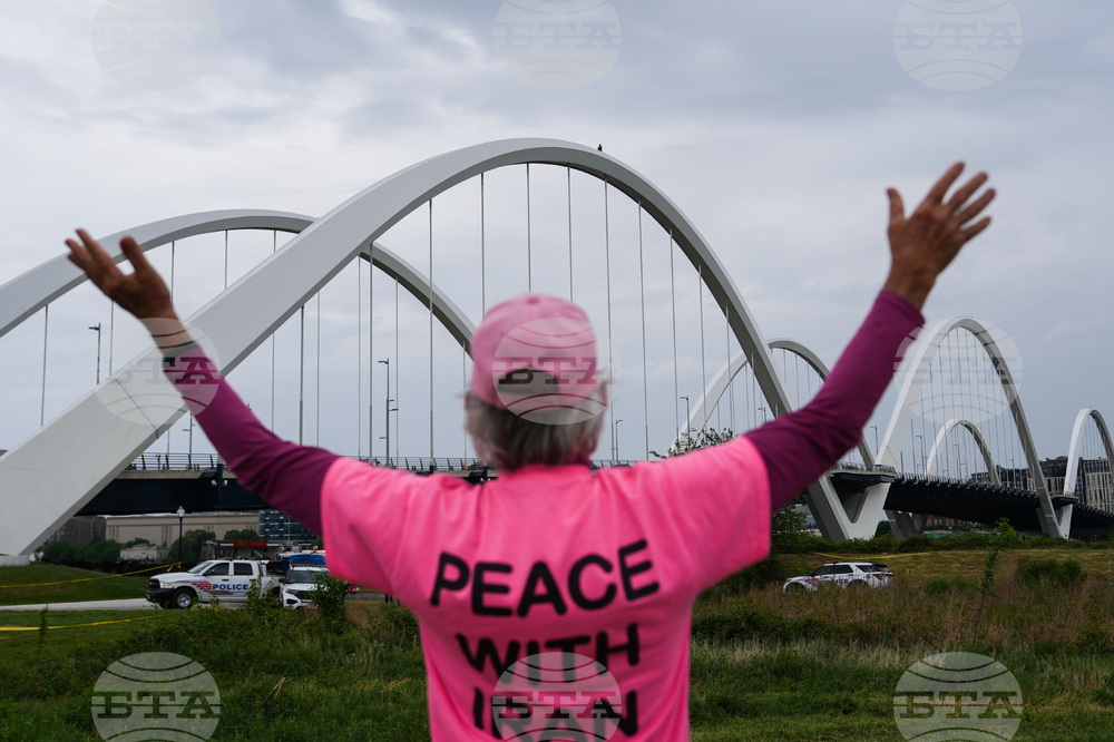 Washington Bridge Protester