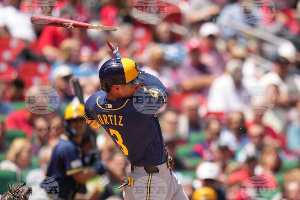 Brewers Cardinals Baseball
