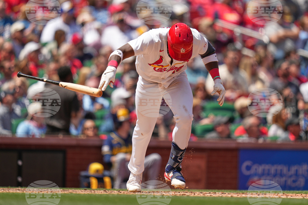 Brewers Cardinals Baseball