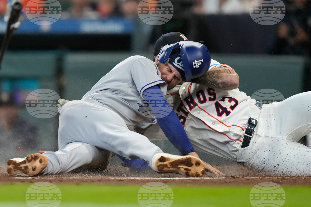 Dodgers Astros Baseball