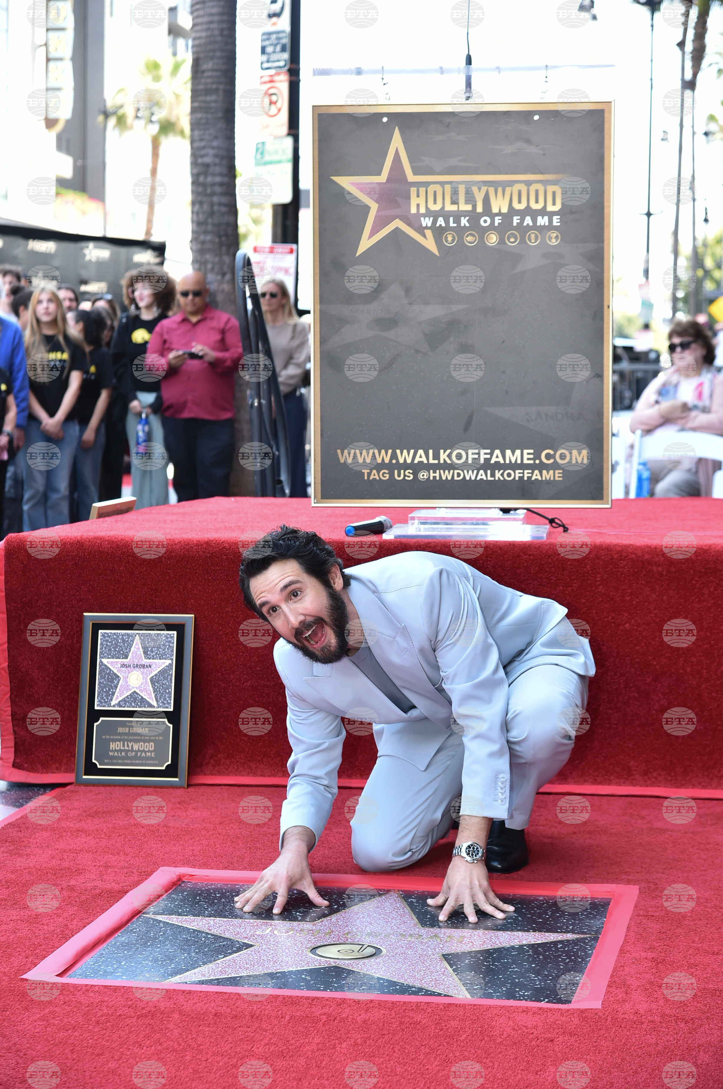 Josh Groban Walk of Fame