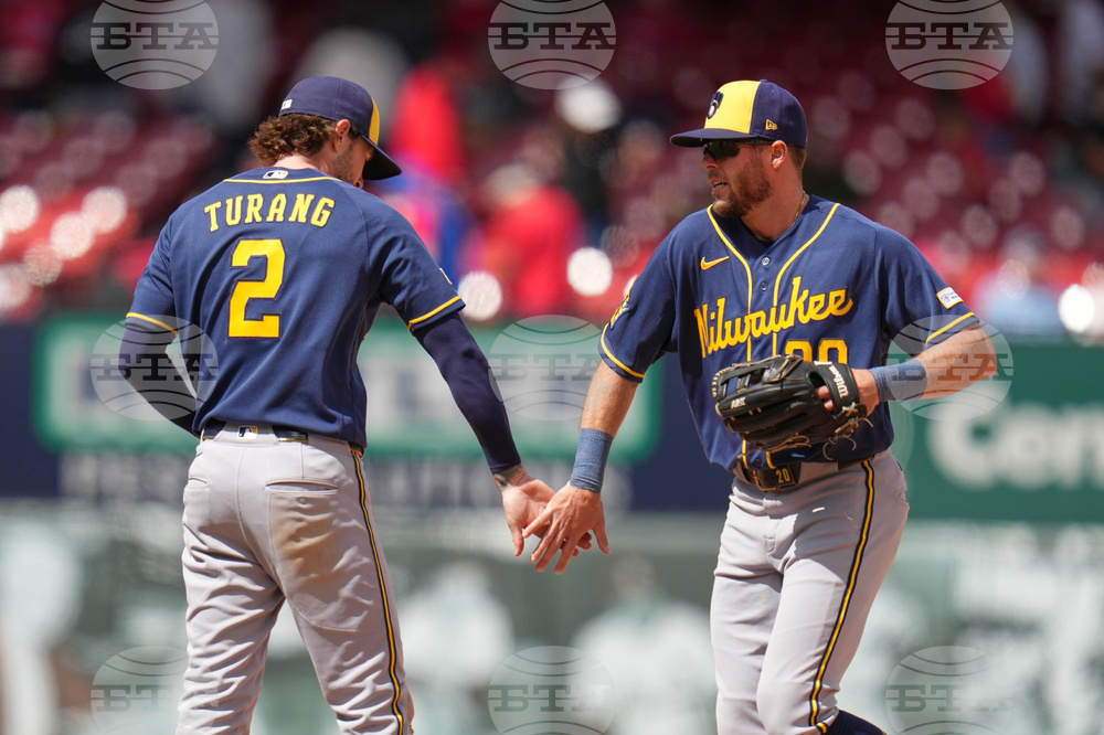 Brewers Cardinals Baseball