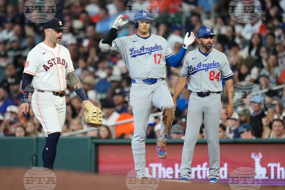 Dodgers Astros Baseball