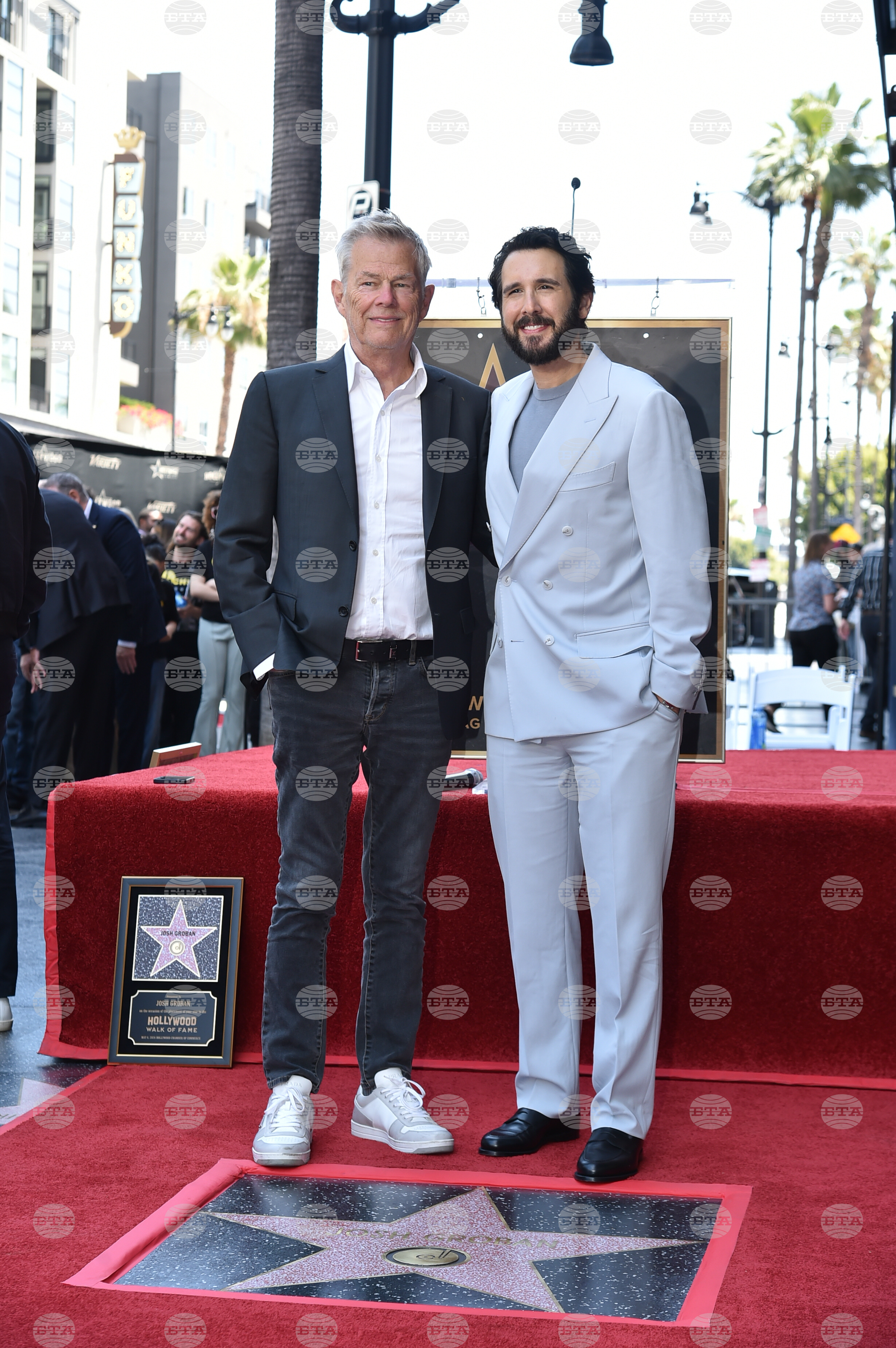 Josh Groban Walk of Fame