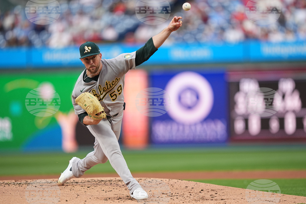 Athletics Phillies Baseball