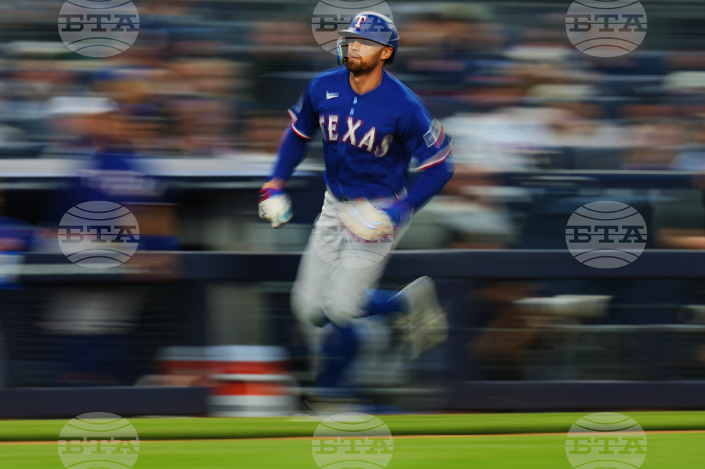 Rangers Yankees Baseball