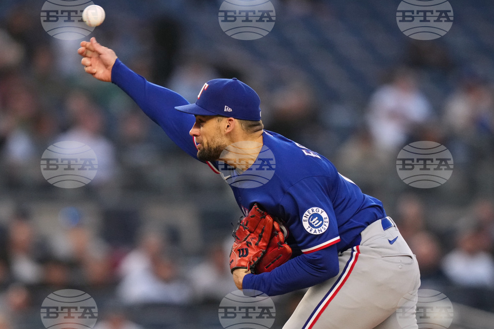 Rangers Yankees Baseball