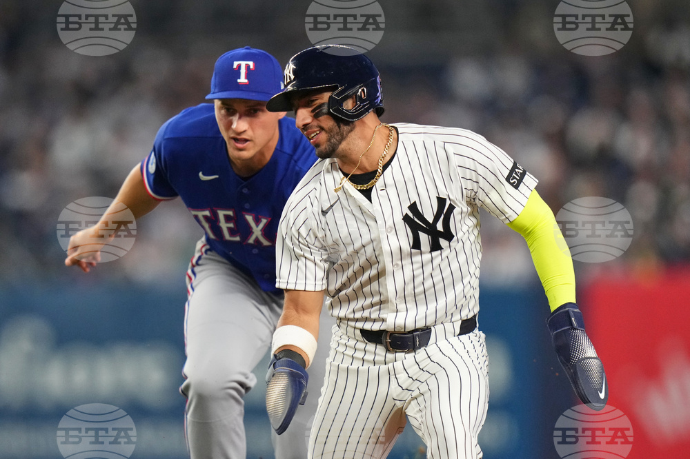Rangers Yankees Baseball