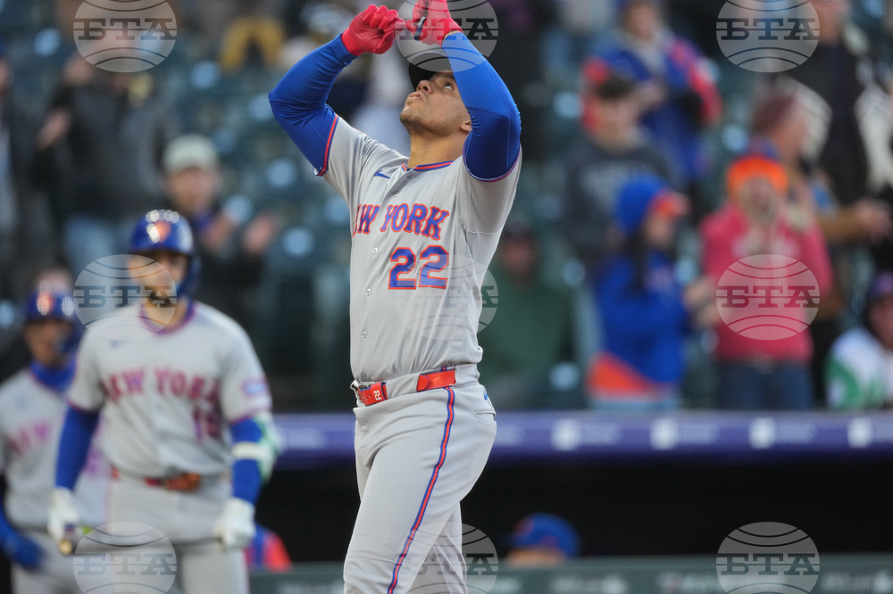 Mets Rockies Baseball