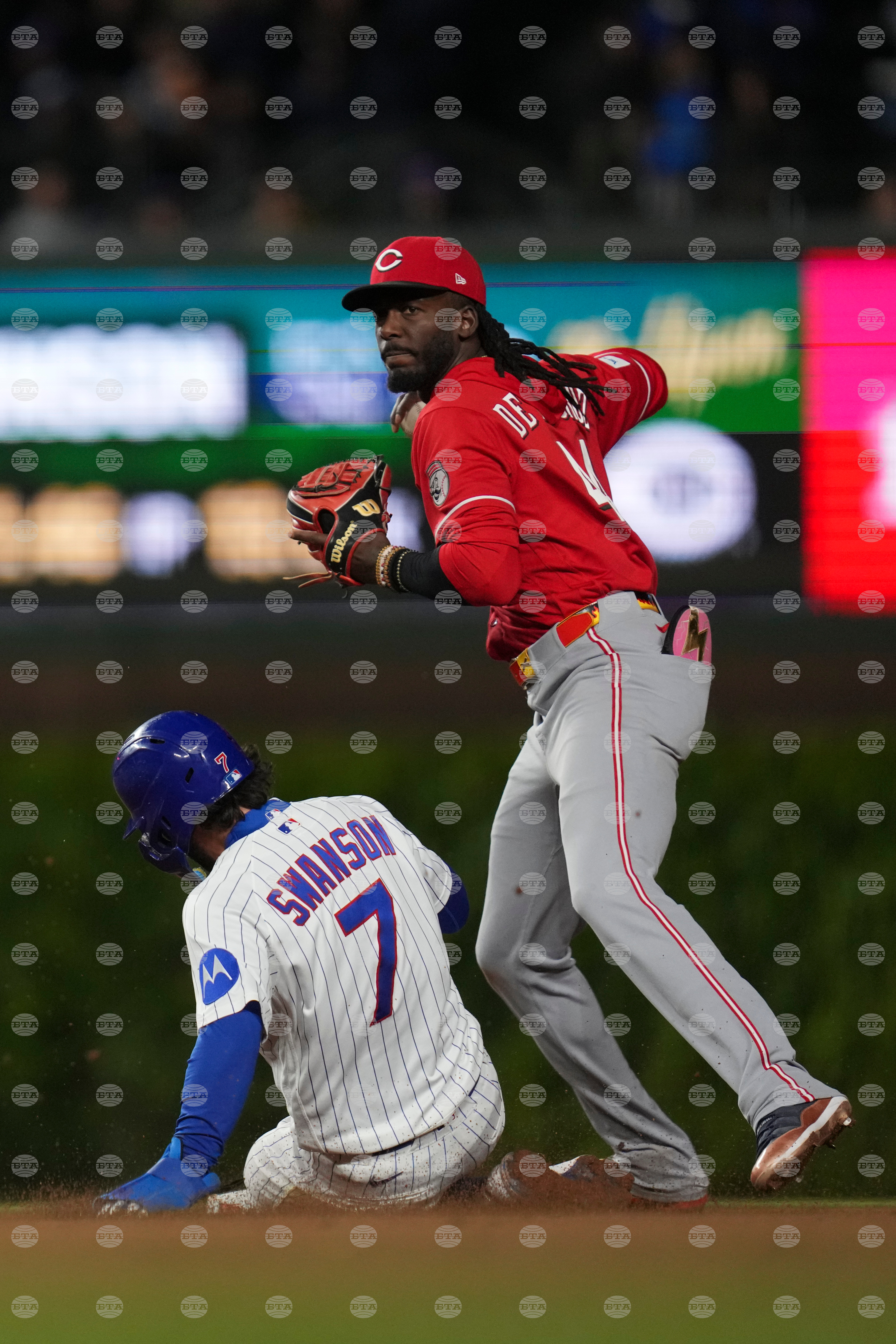 Reds Cubs Baseball