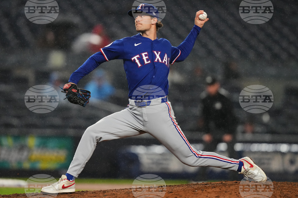 Rangers Yankees Baseball