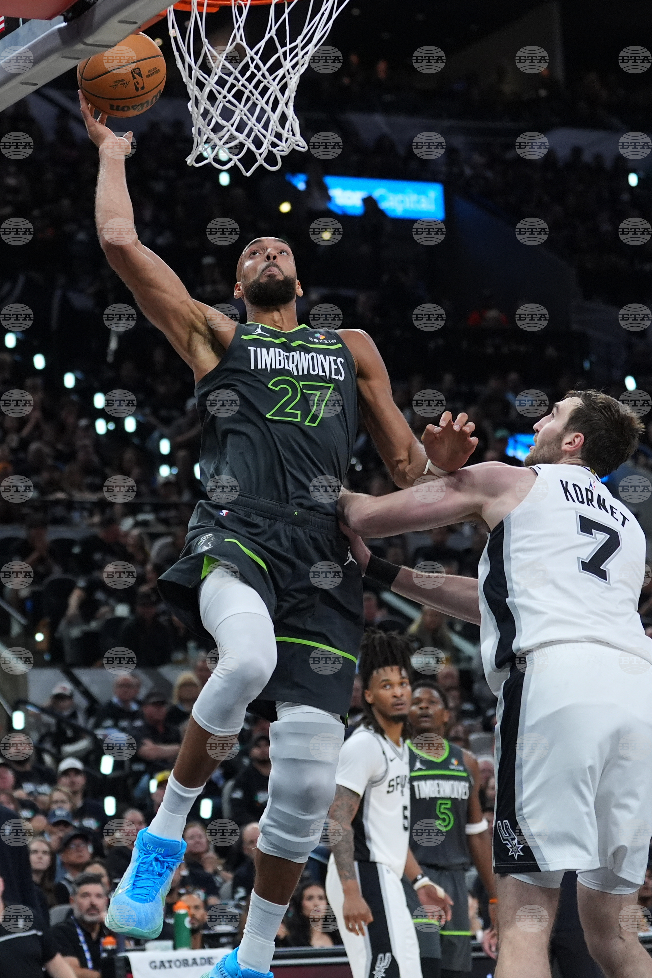 Timberwolves Spurs Basketball
