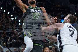 Timberwolves Spurs Basketball
