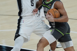 Timberwolves Spurs Basketball