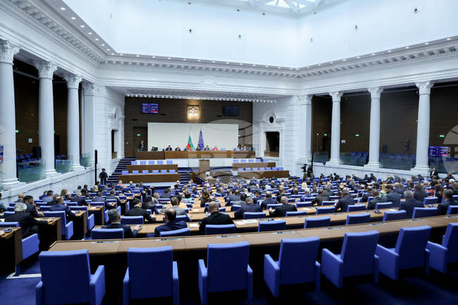 Парламентът създаде Временна комисия по приемането на Правилник за организацията и дейността на 52-рото Народно събрание