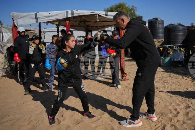 Gaza Girls Boxing