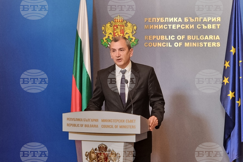 Министерски съвет - Михаил Околийски - брифинг