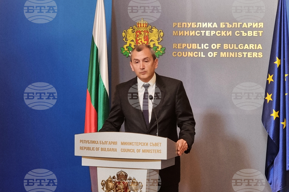 Министерски съвет - Михаил Околийски - брифинг