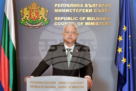 Министерски съвет - Емил Дечев - брифинг