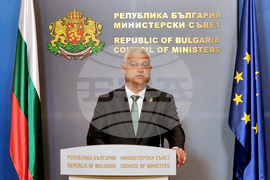 Министерски съвет - Емил Дечев - брифинг