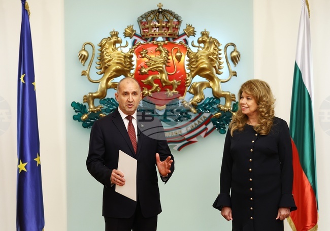 Кандидатът за премиер от "Прогресивна България" Румен Радев представи структура и състав на проектокабинет 