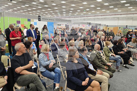 Гърция - Солун - Панаир на книгата - български щанд - откриване