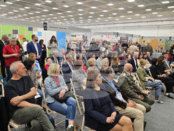 Гърция - Солун - Панаир на книгата - български щанд - откриване
