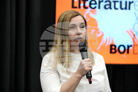 Гърция - Солун - Панаир на книгата - български щанд - откриване - Гергана Димитрова