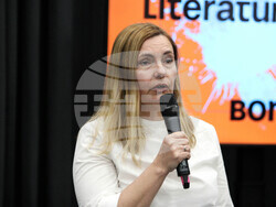 Гърция - Солун - Панаир на книгата - български щанд - откриване - Гергана Димитрова