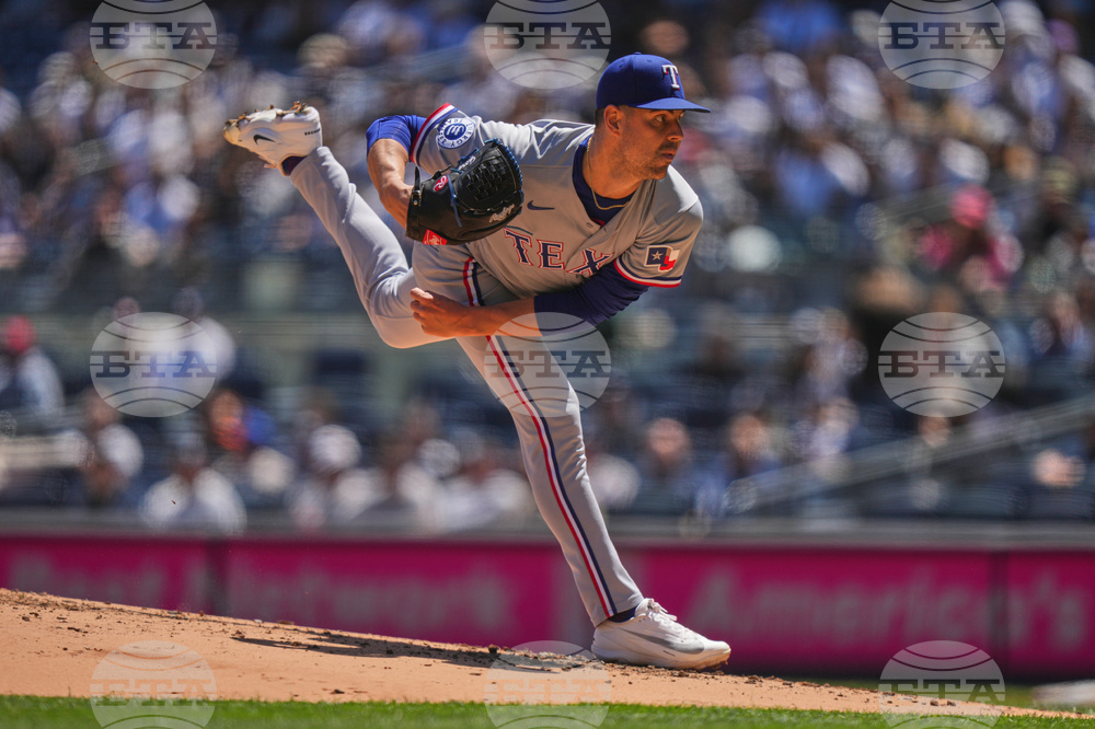 Rangers Yankees Baseball