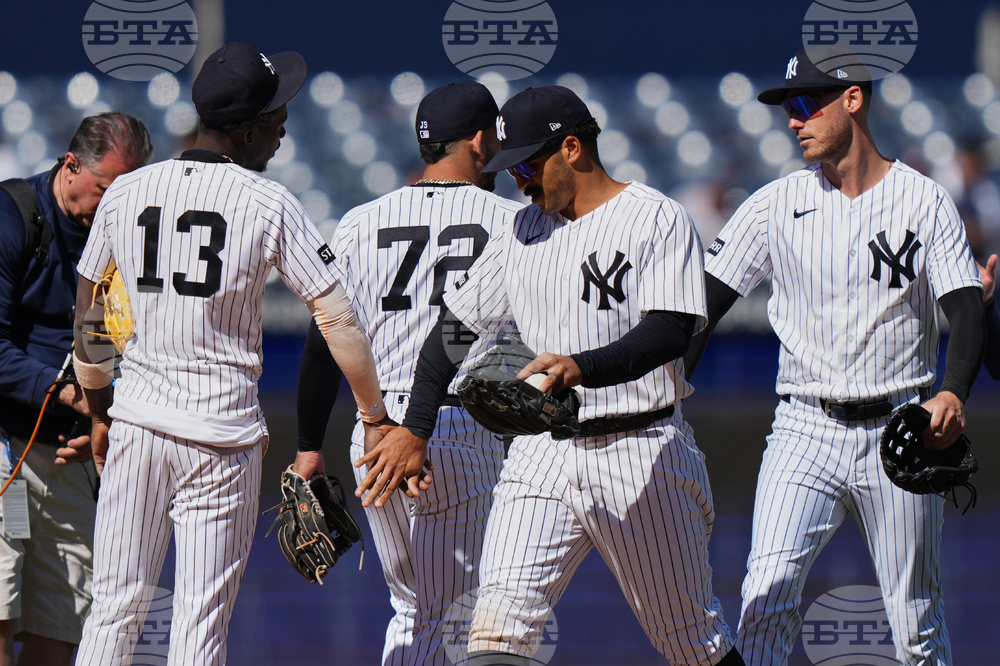 Rangers Yankees Baseball
