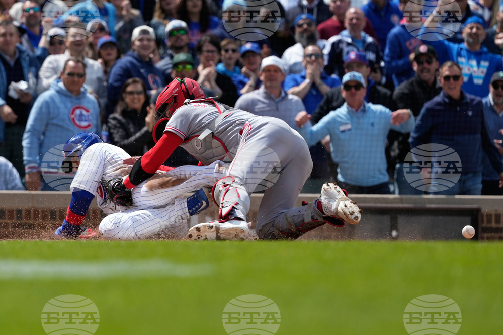 Reds Cubs Baseball