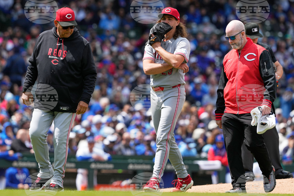 Reds Cubs Baseball