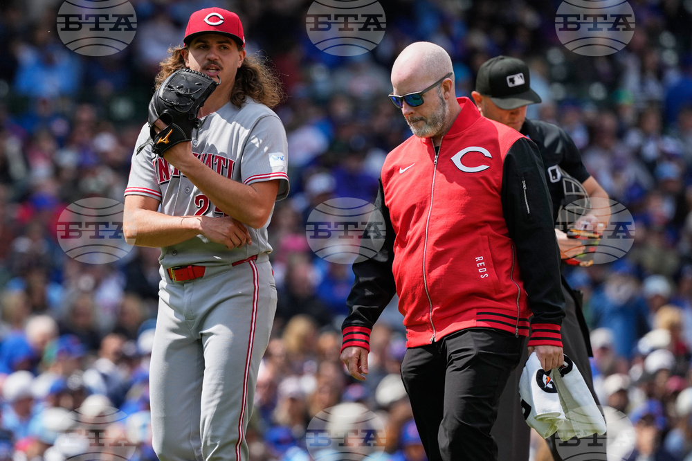 Reds Cubs Baseball