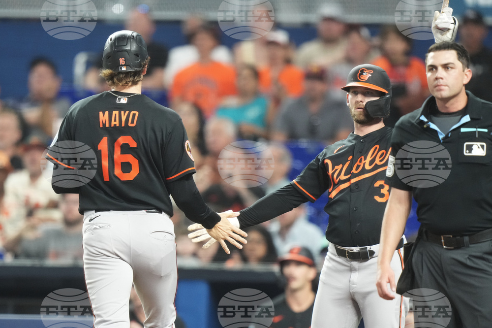 Orioles Marlins Baseball