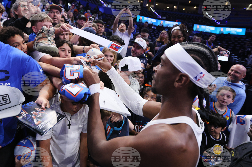 Lakers Thunder Basketball